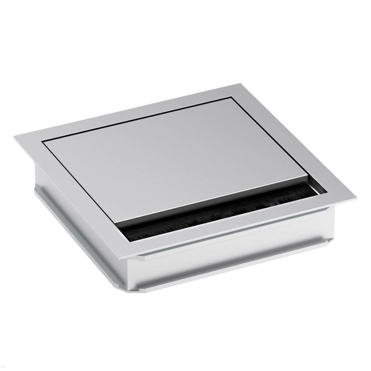 Bachmann Loop Square Kabeldurchführung 120x120mm, silber (930.310) Bachmann Loop Square Kabeldurchführung 120x120mm, silber (930.310)