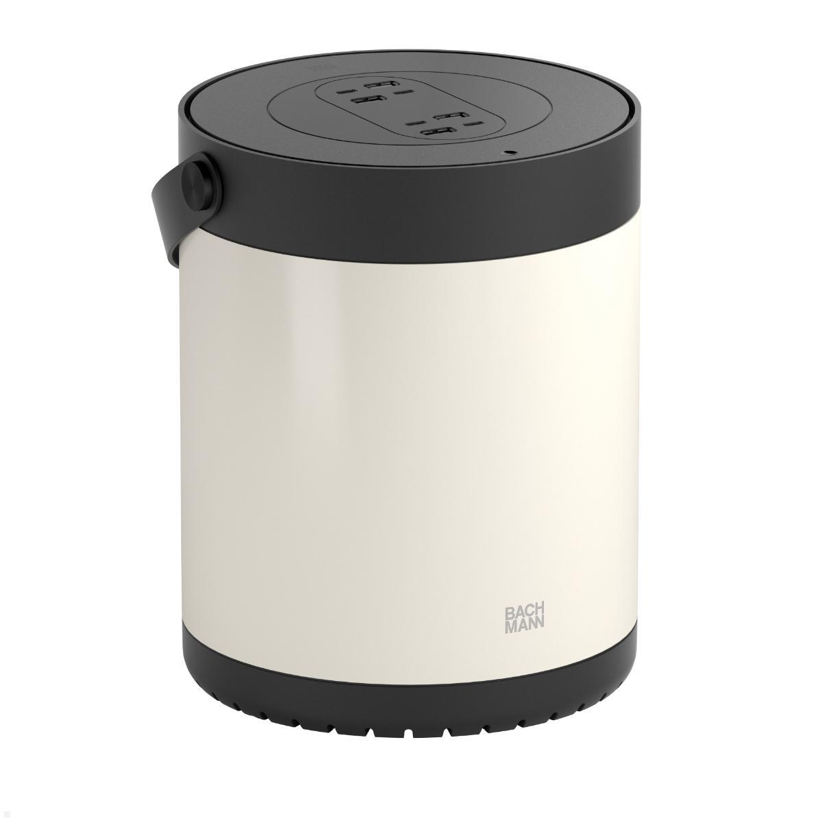 Bachmann MOV:E Power Unit 4x USB A/C Charger mit Schloss Adapter, weiß (BM0011025) Bachmann MOV:E Power Unit 4x USB A/C Charger mit Schloss Adapter, weiß (BM0011025)