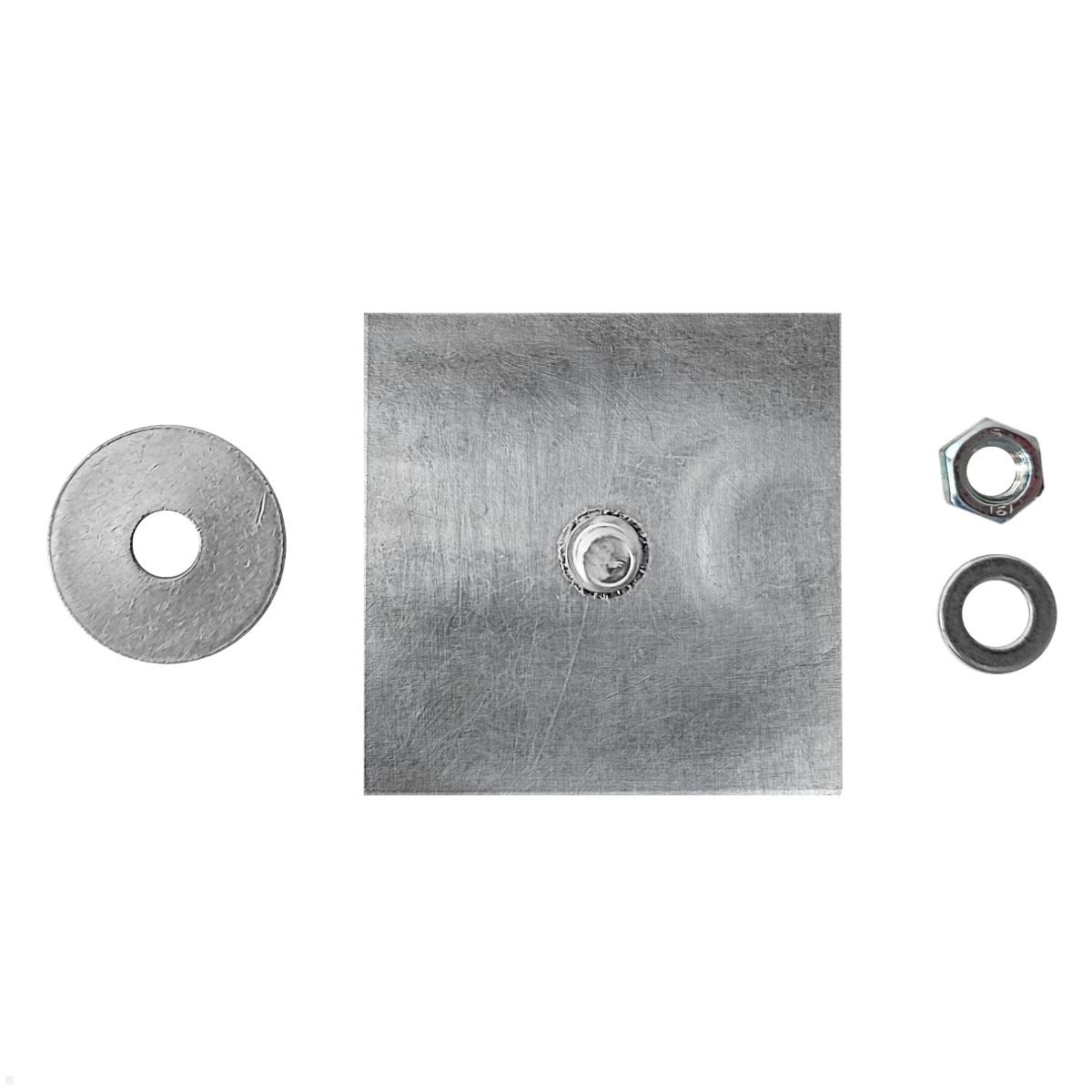 Bachmann STEP Zubehör Montageplatte Stahlblech (940.108) Bachmann STEP Zubehör Montageplatte Stahlblech (940.108)