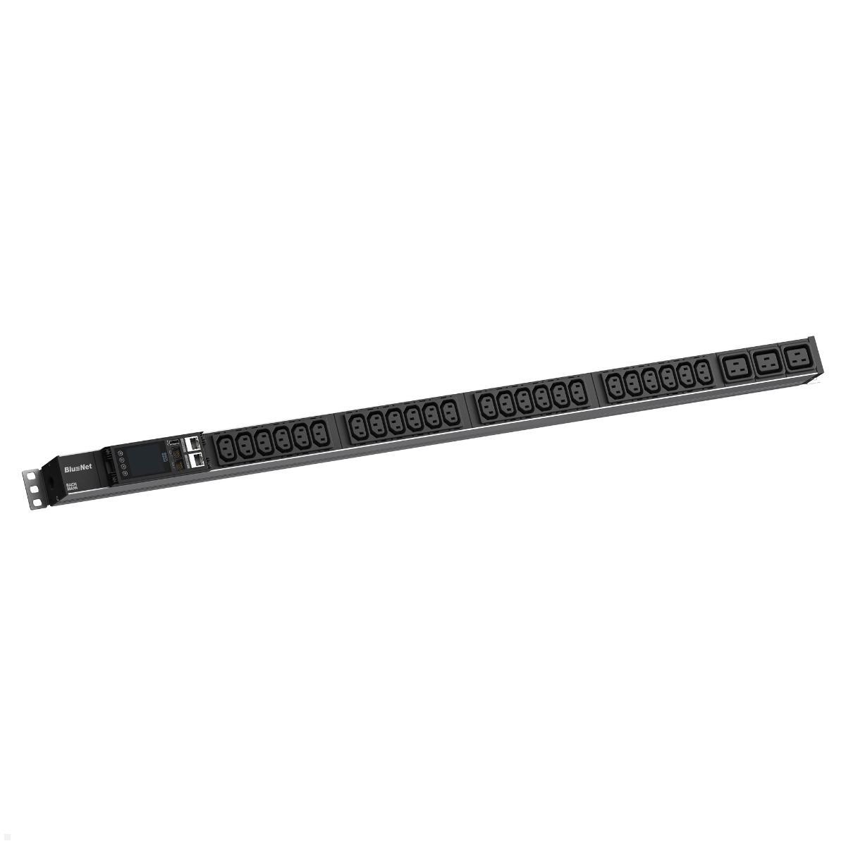Bachmann BN ESSENTIAL Metered - 16/3p Rack PDU mit 24xC13, 3xC19 & Display (BM0024222)