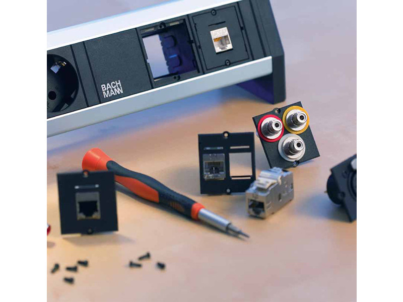 Bachmann Custom Modul 1x DisplayPort Buchse (917.145) Bachmann Custom Modul 1x DisplayPort Buchse (917.145)