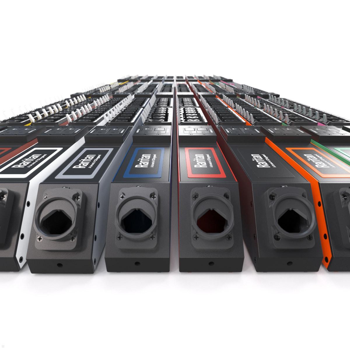 Legrand Raritan iX Rack-PDU 0U mit 18xC13 / 18xHDOT Cx, 3-phasig 400V 32A, Input Metered (PX4-1699-E7V2), IEC 60309 Eingang Rechenzentrum