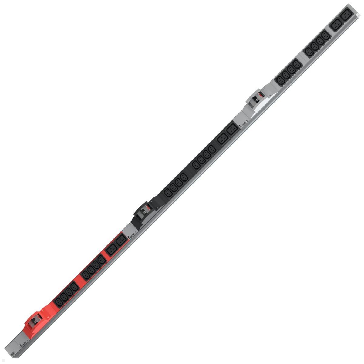 Bachmann IT PDU Vertikal Steckdosenleiste 24xC13 6xC19 6xLS ALU 1HE (800.2338) Bachmann IT PDU Vertikal Steckdosenleiste 24xC13 6xC19 6xLS ALU 1HE (800.2338)