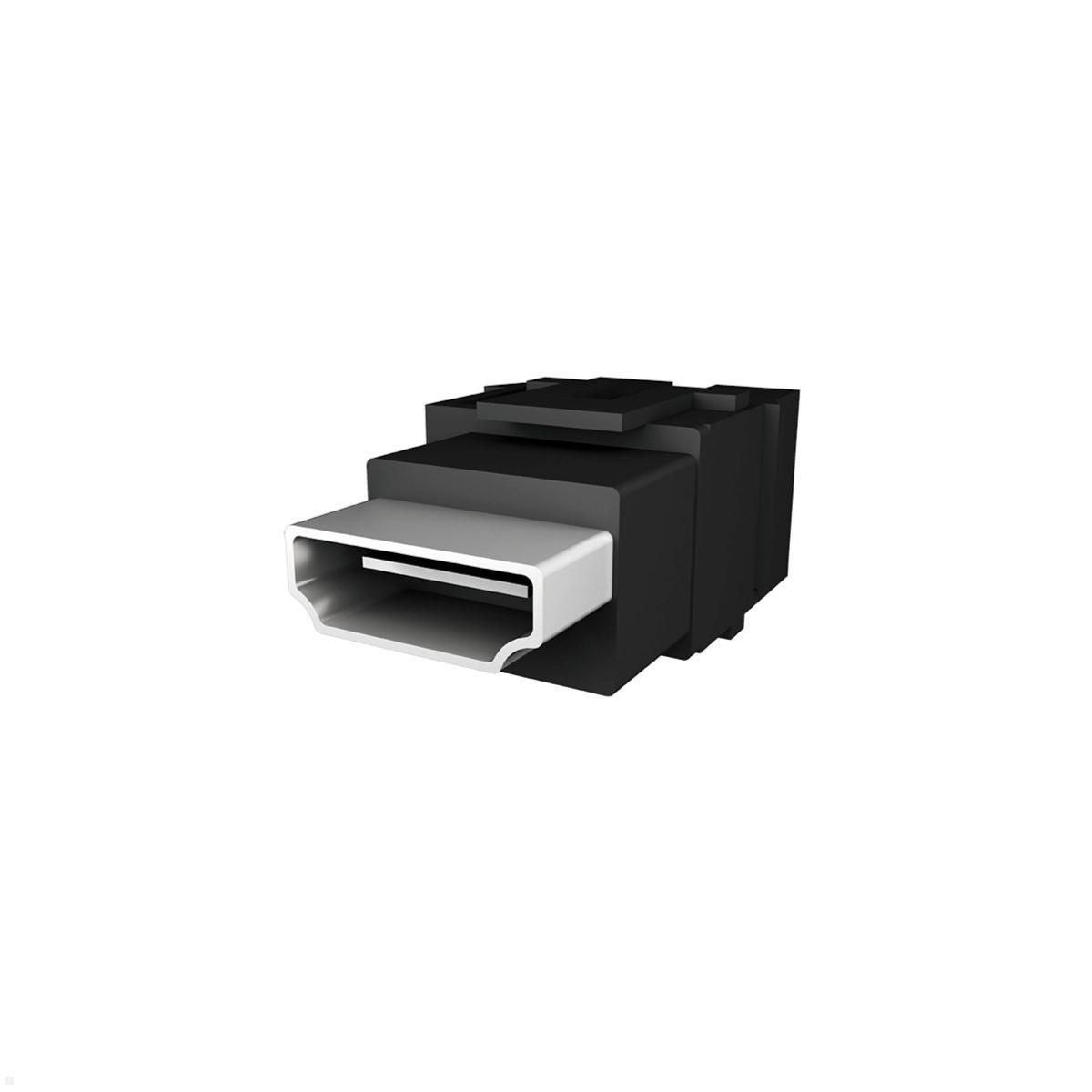 Bachmann UNIVERSAL Steckdosenleiste 3x Steckdose 1x CAT6A 1x HDMI (922.0111HC), HDMI Keystone Rückseite Bachmann UNIVERSAL Steckdosenleiste 3x Steckdose 1x CAT6A 1x HDMI (922.0111HC), HDMI Keystone Rückseite