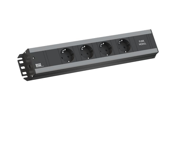 Bachmann tradesman´s strip 4x power socket, Radio module with 1 ...