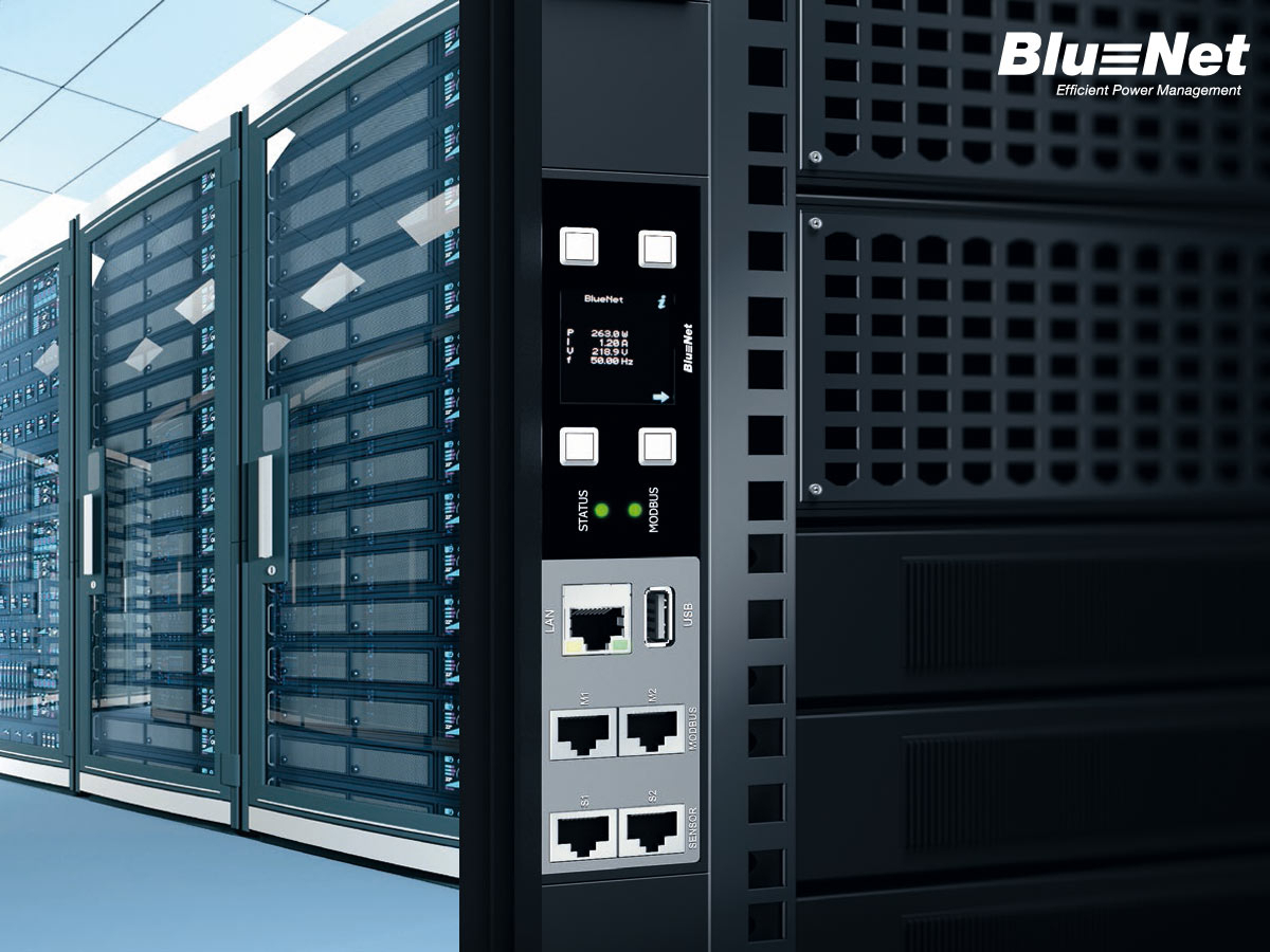 Bachmann BlueNet BN3000 Steckdosenleiste 24xC13, 4xC19 (802.3041) Serverraum Bachmann BlueNet BN3000 Steckdosenleiste 24xC13, 4xC19 (802.3041) Serverraum