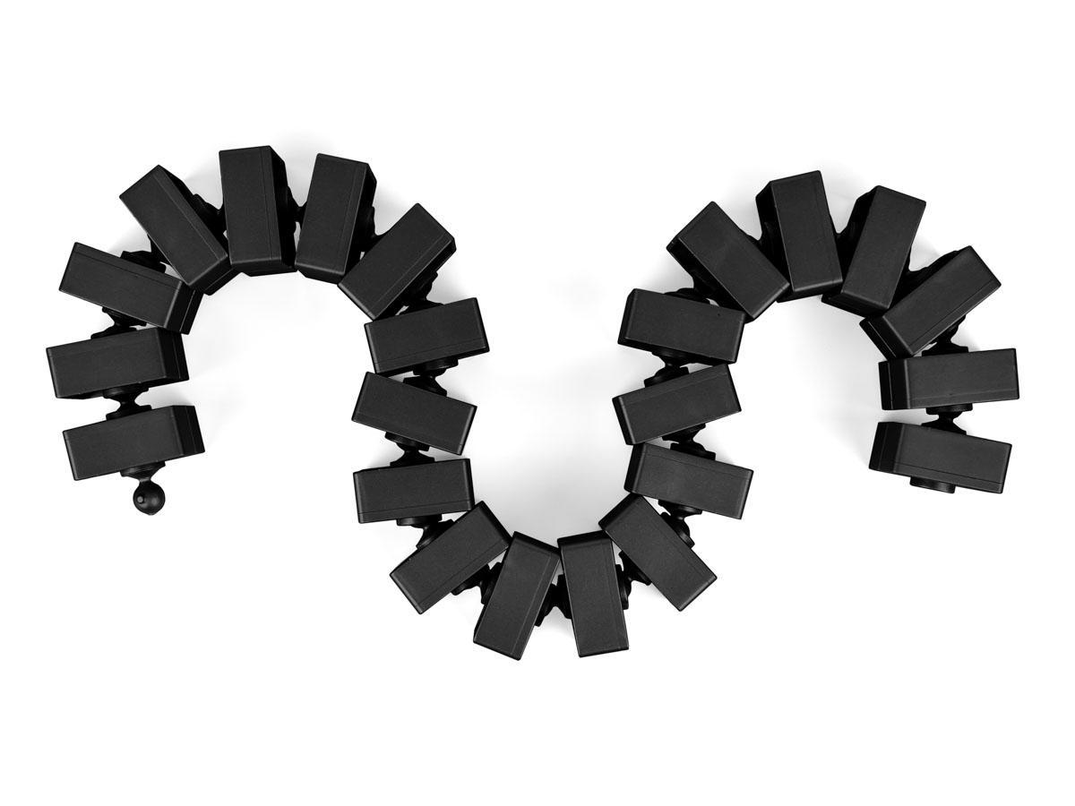 Bachmann Quadro Kabelführung / Kabelschlauch, schwarz (930.018) Bachmann Quadro Kabelführung / Kabelschlauch, schwarz (930.018)