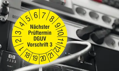 DGUV regulation 3 for testing sockets Bachmann Steckdosen für Serverraum, DGUV V3