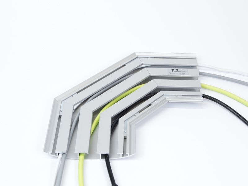 Bachmann Zubehör Cable Bridge Winkel ALU 90° (930.063) Kabelführung Bachmann Zubehör Cable Bridge Winkel ALU 90° (930.063) Kabelführung