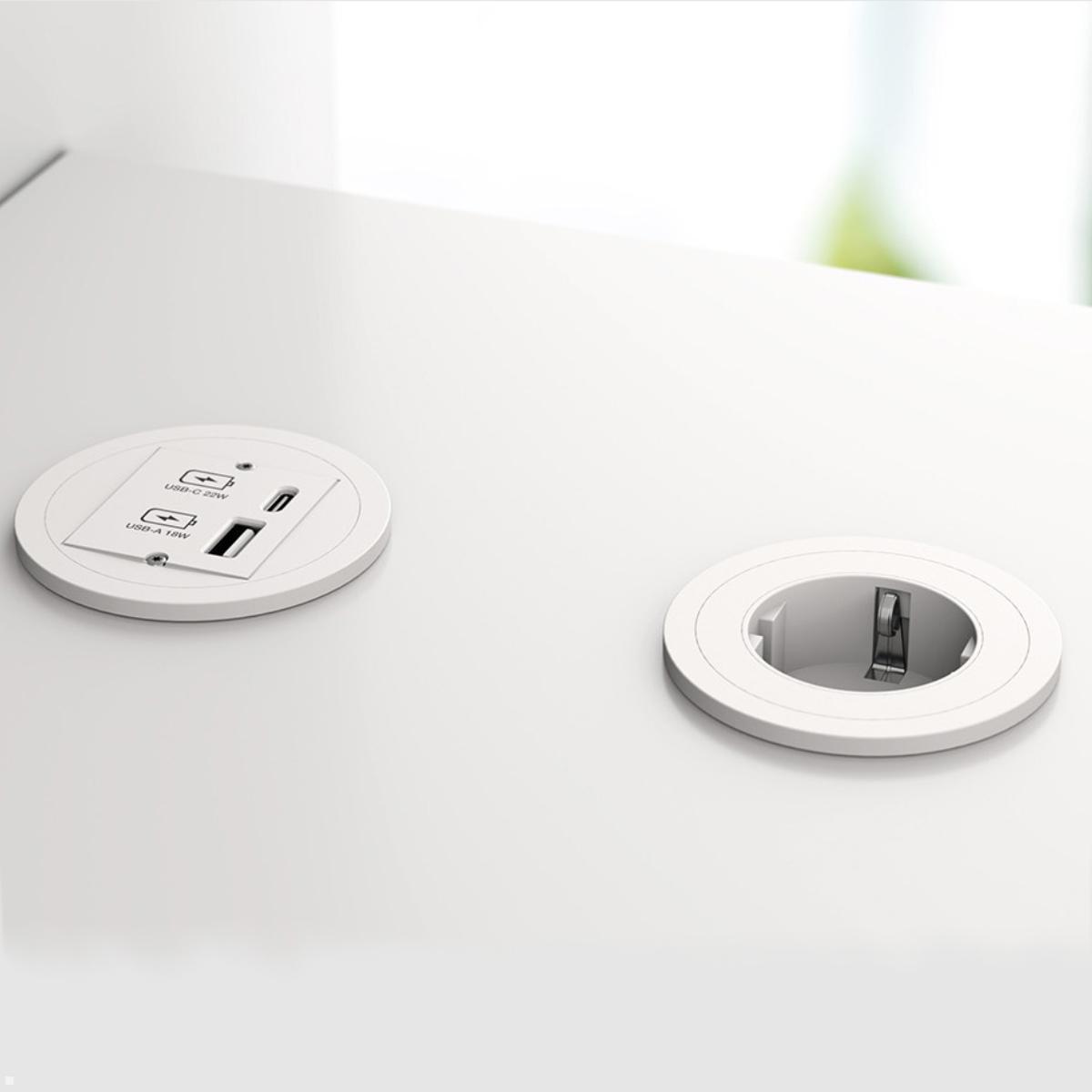 Bachmann PIX Einbau USB Charger USB-A / USB-C Ladegerät (926.330), Anwendungsbeispiel Bachmann PIX Einbau USB Charger USB-A / USB-C Ladegerät (926.330), Anwendungsbeispiel