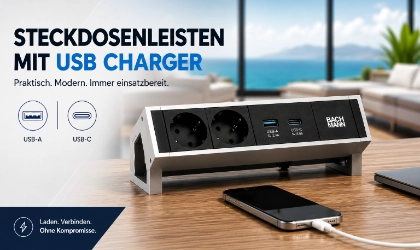 Bachmann - Steckdosenleiste mit USB