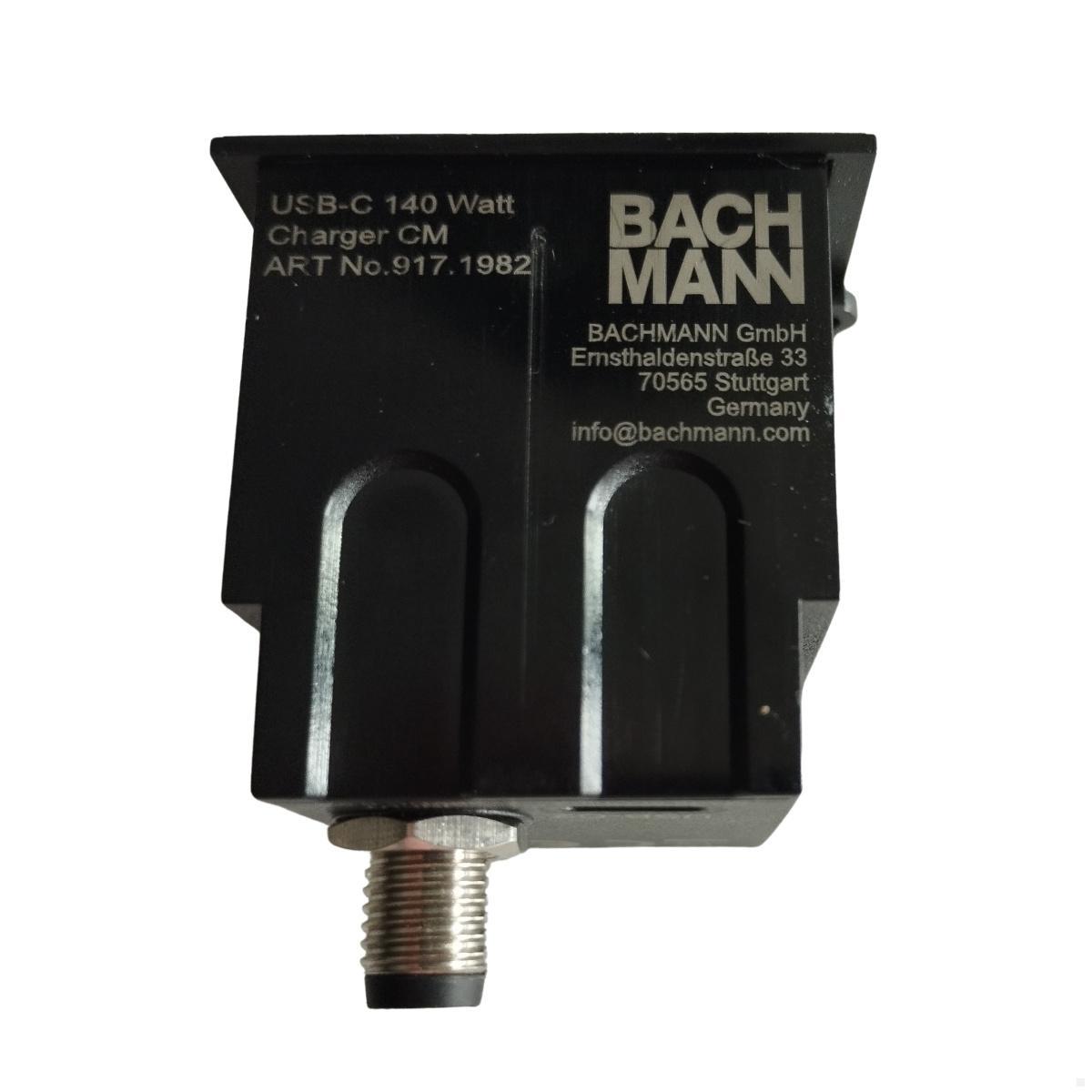 Bachmann Custom Modul USB C/C/C Charger mit Netzteil 180W (BM0021867), Seitenansicht Bachmann Custom Modul USB C/C/C Charger mit Netzteil 180W (BM0021867), Seitenansicht