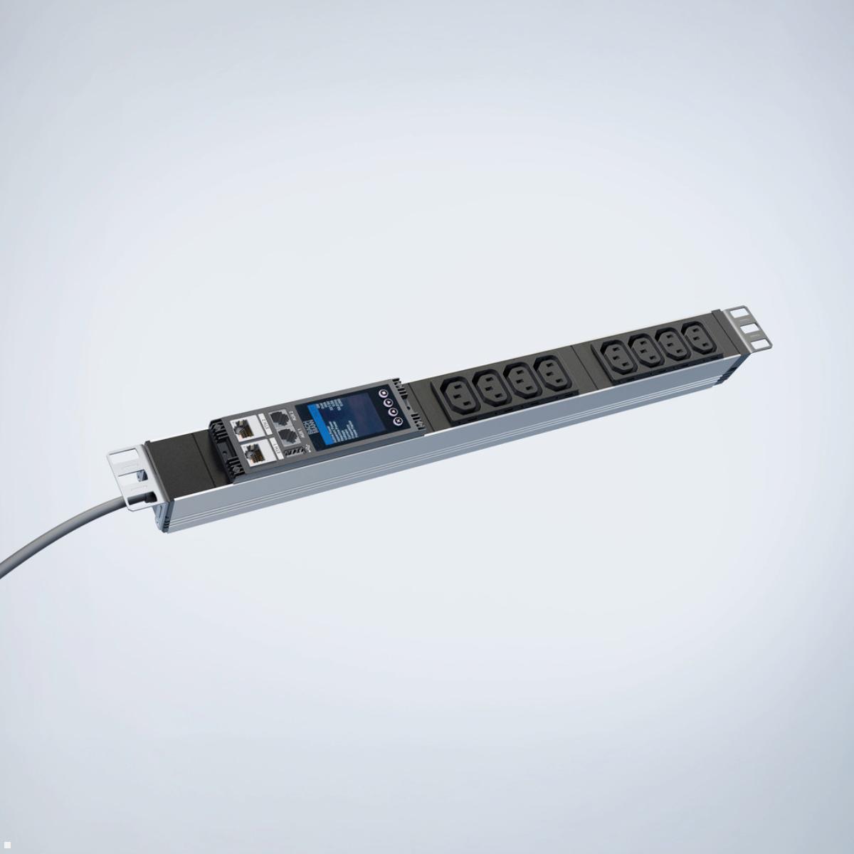 Bachmann BN ESSENTIAL Metered - 19" PDU mit 8xC13 & Display (BM0023691), IT Rack