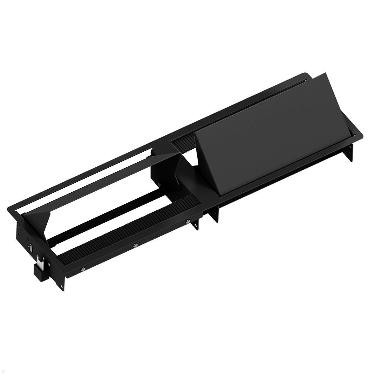 Bachmann CONI DUO Einbaurahmen kurz, 2x 3-fach (911.047) schwarz Bachmann CONI DUO Einbaurahmen kurz, 2x 3-fach (911.047) schwarz