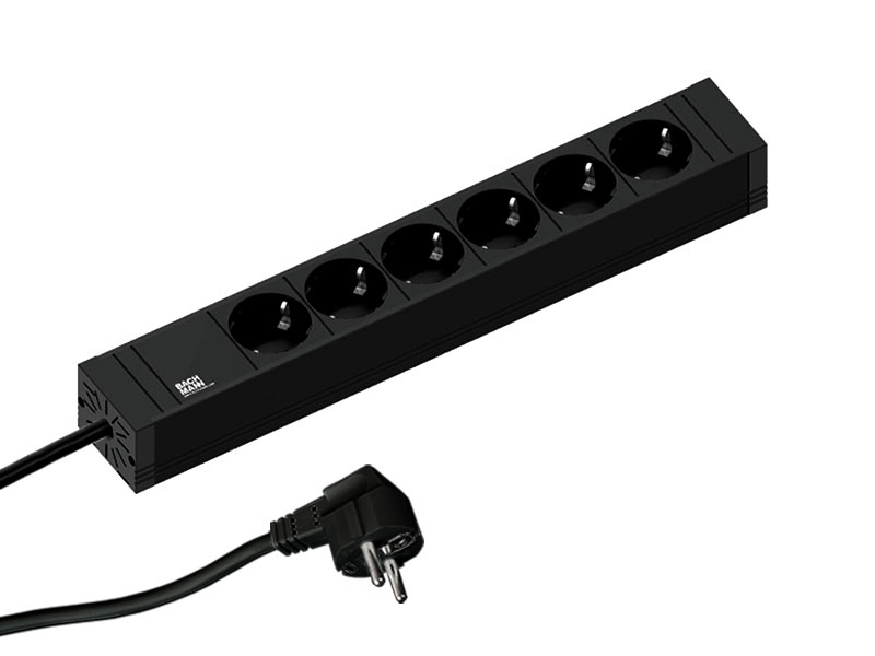 Bachmann CONNECT LINE Schutzkontaktsteckdose 6-fach (420.0018) Bachmann CONNECT LINE Schutzkontaktsteckdose 6-fach (420.0018)