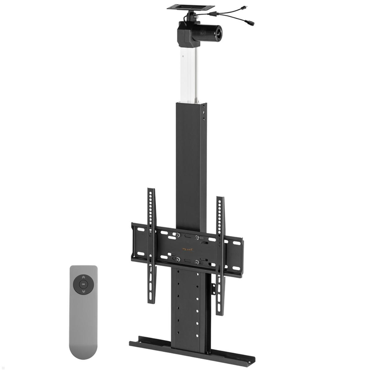 MonLines MLD780B TV Lift Deckenhalterung elektrisch, Hub 780mm, mit Fernbedienung