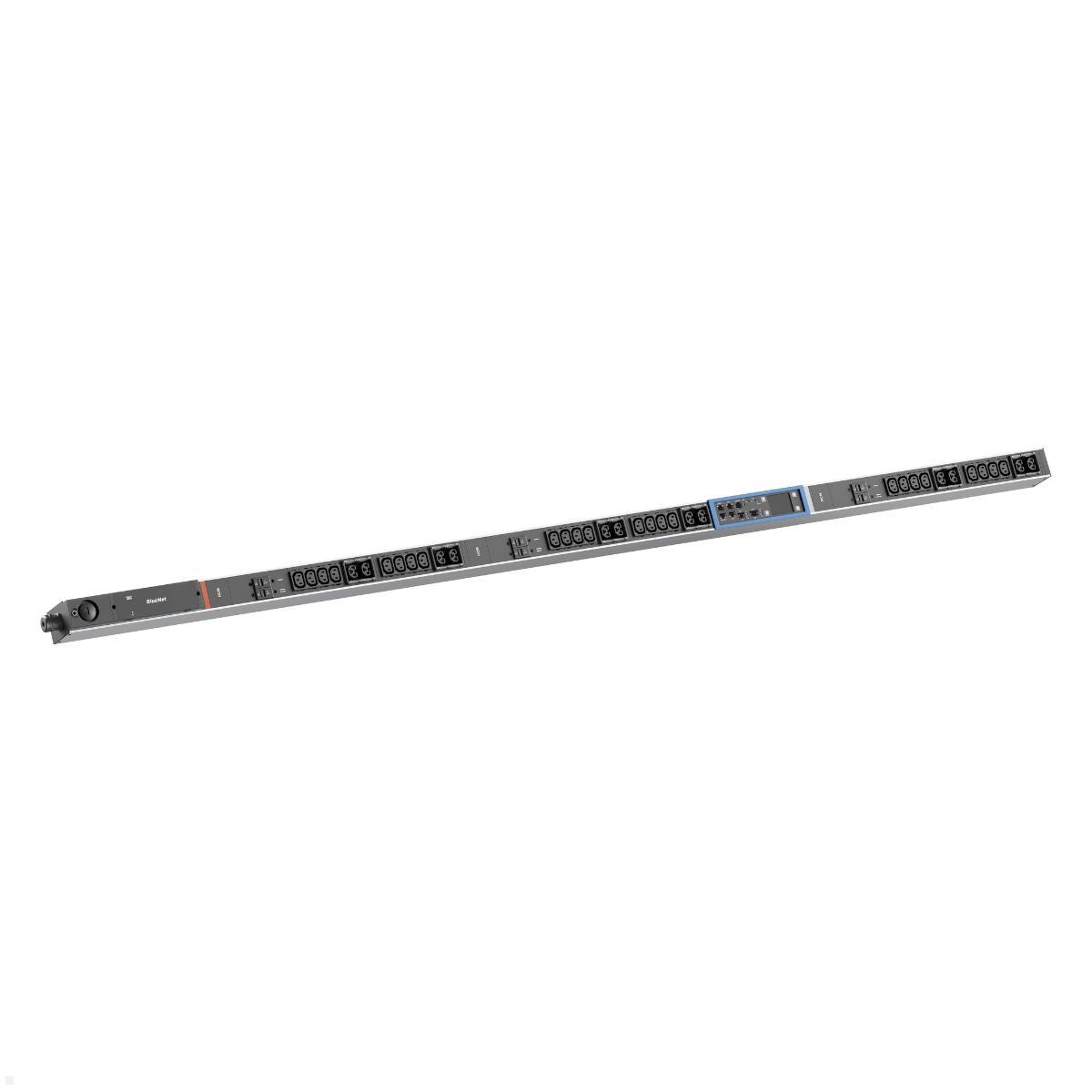 Bachmann BN PRO S Switched RCM - 32A Rack PDU mit 24xC13 12xCombo 6xMCB, 3,0m CEE 32A/5p (BM0024785), Rack PDU RCM 32A