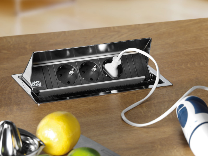 Bachmann CONI Einbaurahmen 6-fach silbergrau (338.0205) Anwendung Küche Bachmann CONI Einbaurahmen 6-fach silbergrau (338.0205) Anwendung Küche