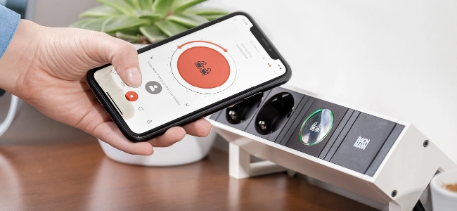 Bachmann Steckdosenleiste, versenkbare Steckdose, Einbausteckdose