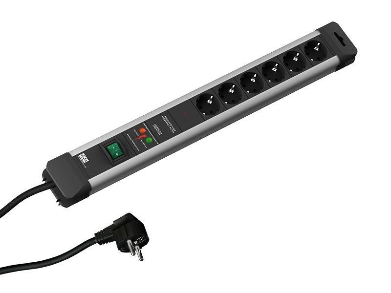 Bachmann CONNECTUS 6x Steckdose, 1x Schalter, NF / FF (330.105) Bachmann CONNECTUS 6x Steckdose, 1x Schalter, NF / FF (330.105)