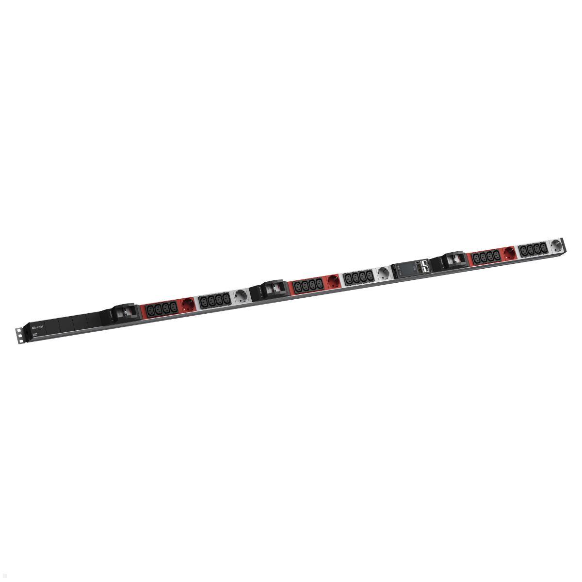 Bachmann BN ESSENTIAL Metered - 32/5p Rack PDU mit 24xC13, 6xCEE7/3 & Display (BM0024229)