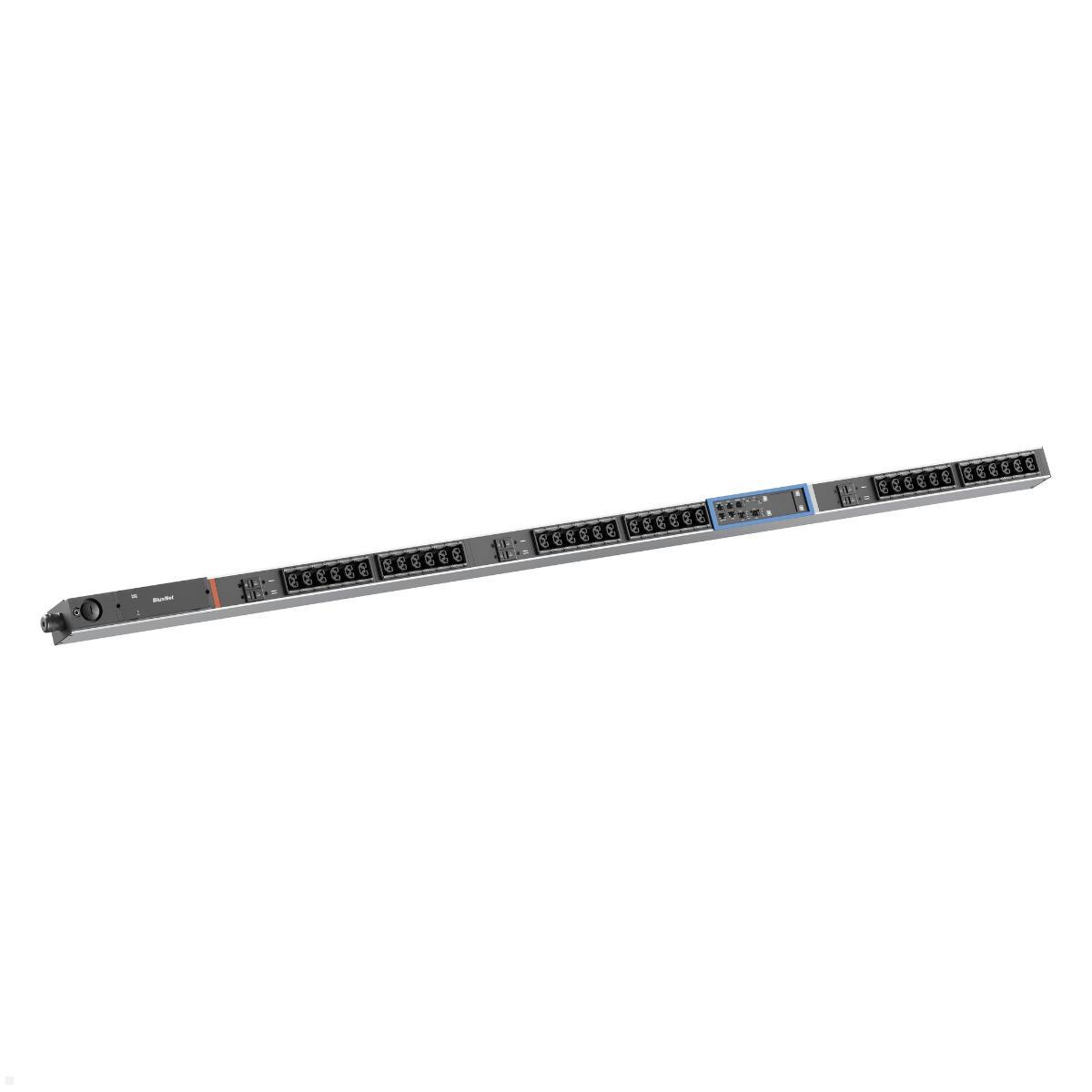 Bachmann BN PRO S Switched - 32A Rack PDU mit 36xCombo 6xMCB, 3,0m CEE 32A/5p (BM0024783), Rack PDU 32A