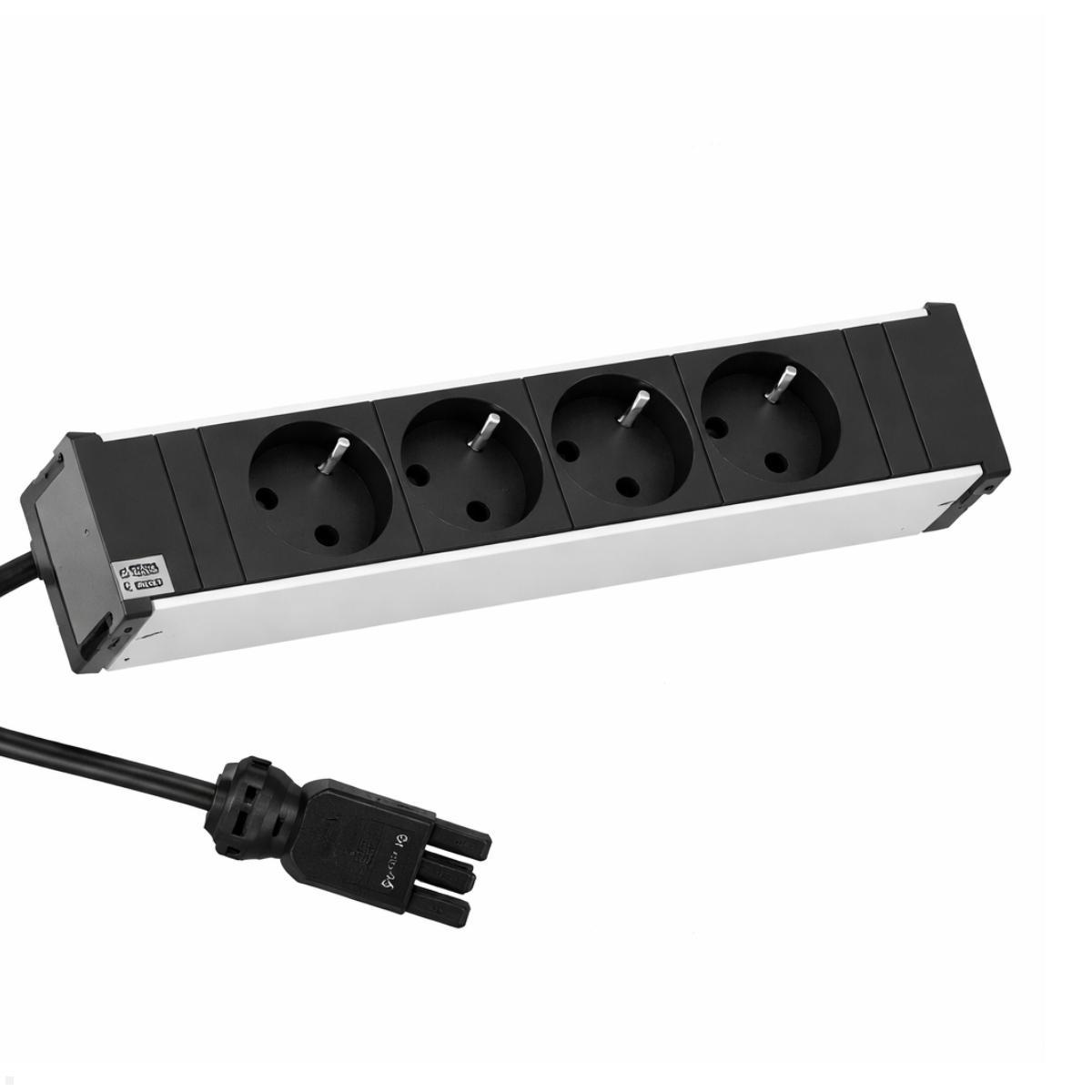 Bachmann CONI Modulträger 4-fach 4x Steckdose (333.2235)