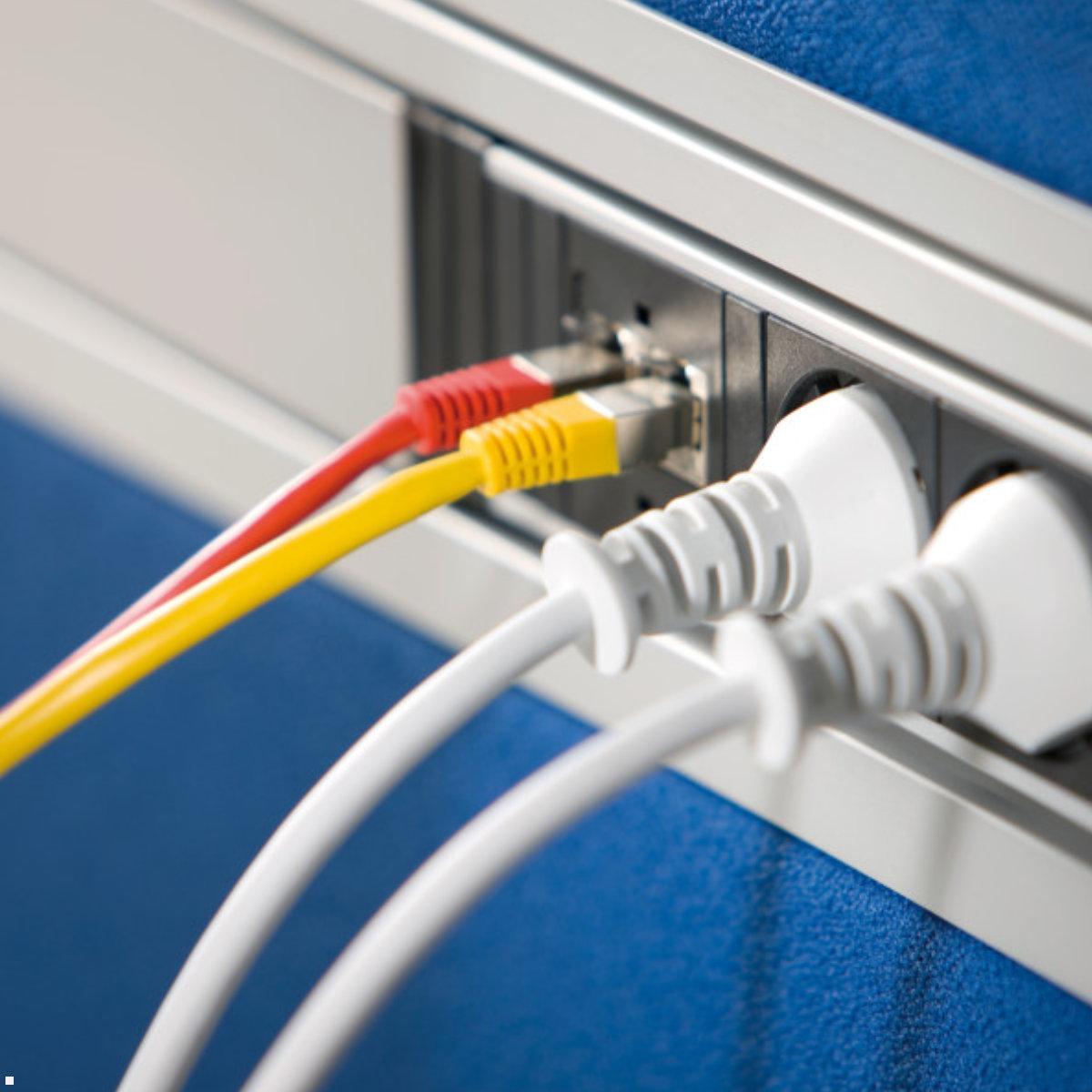 Bachmann STEP BASE 5-fach Steckdosenleiste mit GST18 (906.18821), Anwendung Büro Bachmann STEP BASE 5-fach Steckdosenleiste mit GST18 (906.18821), Anwendung Büro