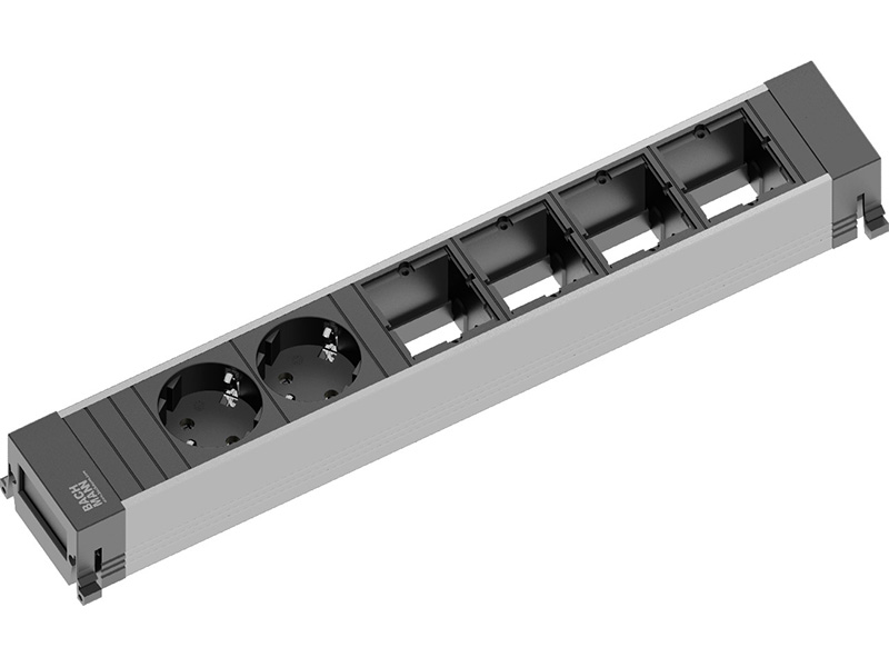 Frame Power Module Pad Edge Bachmann Power Frame Power Stips 6-way 2x power socket 4x Custom Modul ...