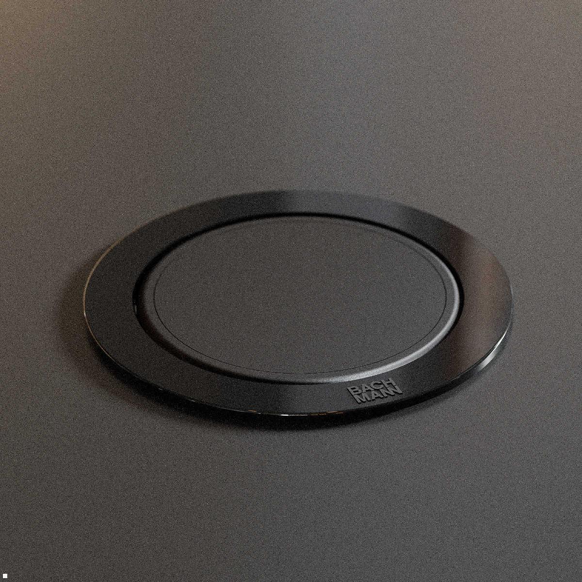 Bachmann ELEVATOR 2 Steckdose versenkbar 3-fach Schwarz matt – IP44 Spritzwasserschutz