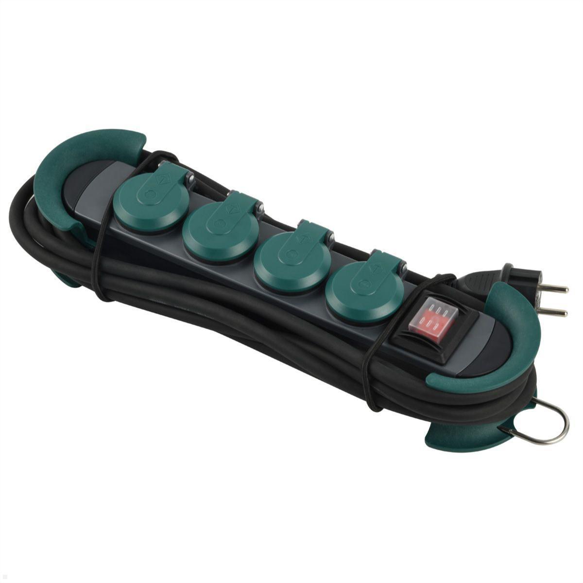 Bachmann HOOK Outdoor 4-fach Steckdosenleiste mit Schalter, 4m Kabel (500.200) Bachmann HOOK Outdoor 4-fach Steckdosenleiste mit Schalter, 4m Kabel (500.200)