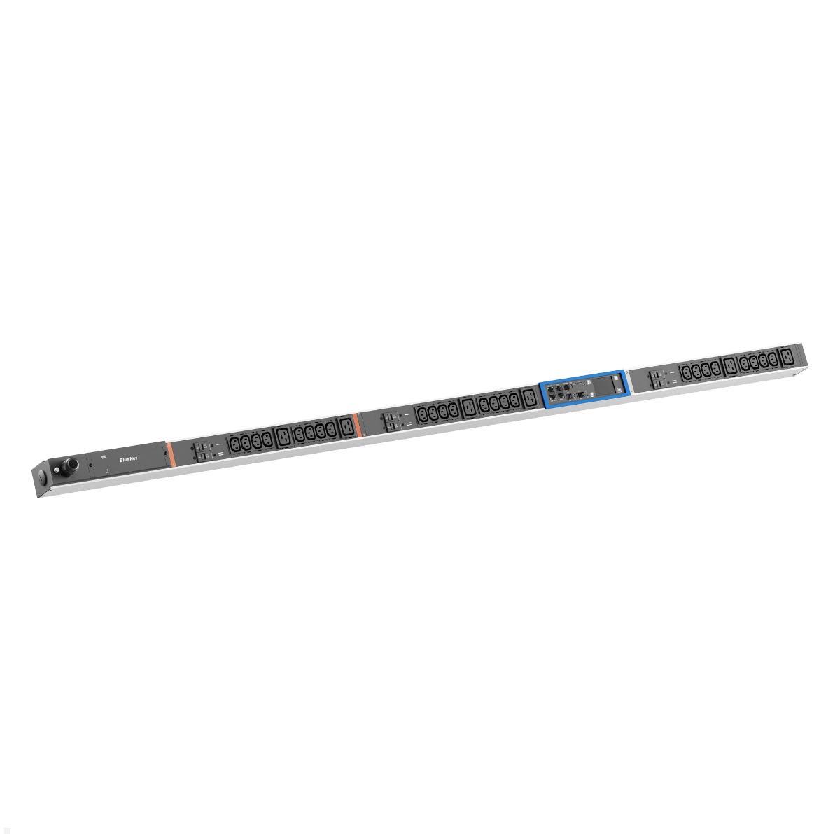 Bachmann BN PRO Metered – 32A Rack PDU mit 24xC13 / 6xC19 / 6xMCB, 3,0m CEE 32A (BM0015594)