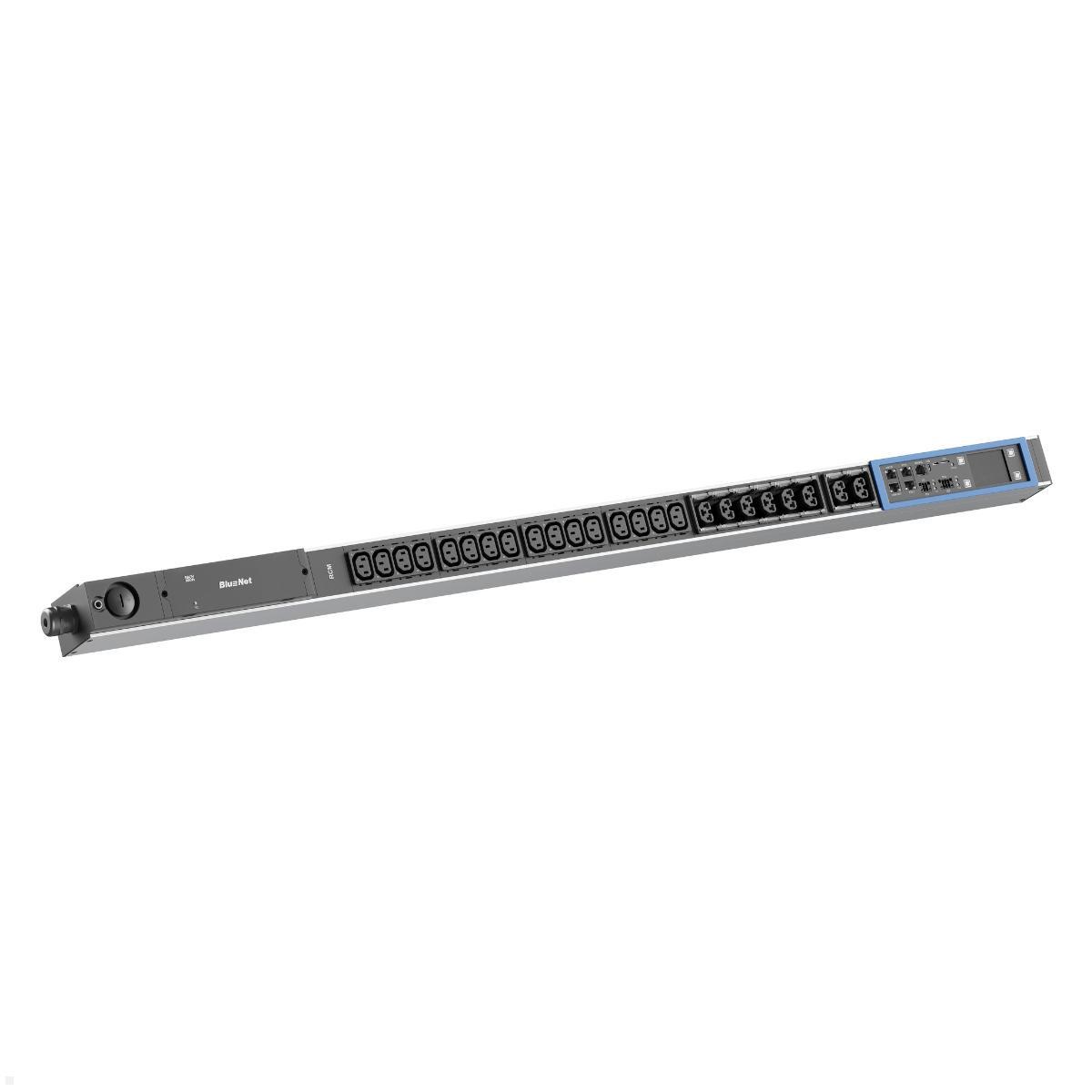 Bachmann BN PRO Metered + RCM – 16xC13 / 8xCombo, 3,0m CEE 16A/3p (BM0024748), RCM Rack PDU