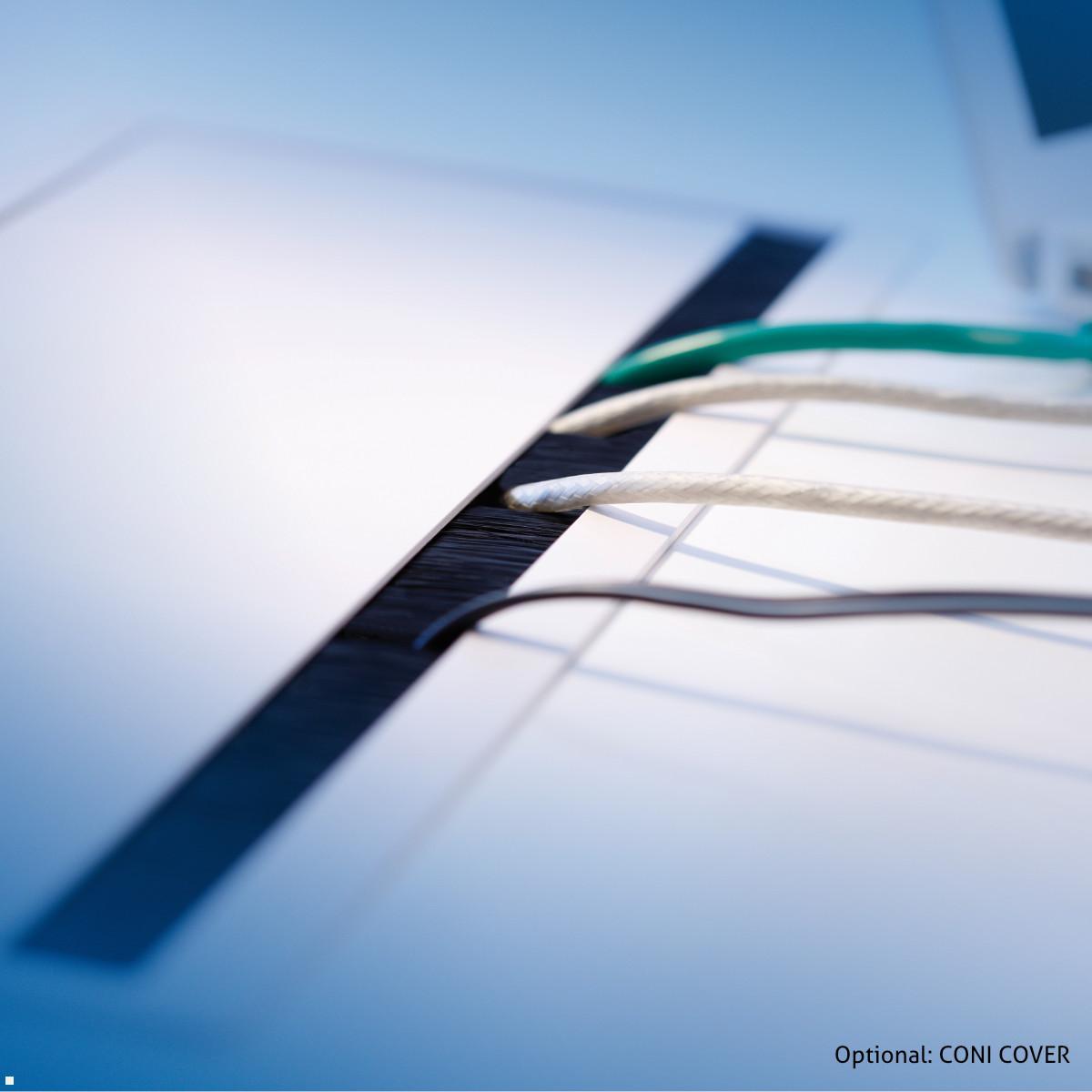 Bachmann CONI 4-fach Steckdoseneinheit 2x Steckdose 1x USB-Charger A/C 1x Custom Modul (912.08730), Anwendungsbeispiel Bachmann CONI 4-fach Steckdoseneinheit 2x Steckdose 1x USB-Charger A/C 1x Custom Modul (912.08730), Anwendungsbeispiel