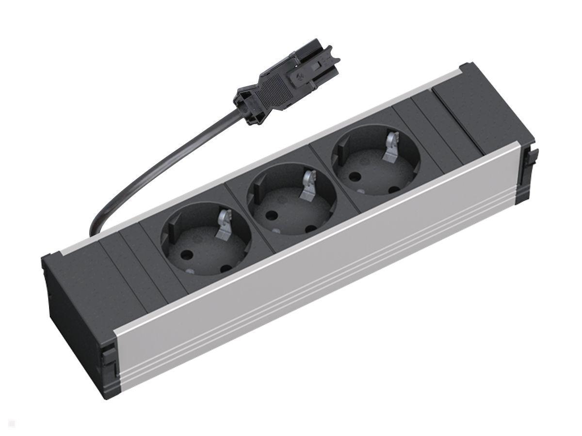 Bachmann CONI Steckdoseneinheit 3-fach Steckdose (333.1007) Bachmann CONI Steckdoseneinheit 3-fach Steckdose (333.1007)